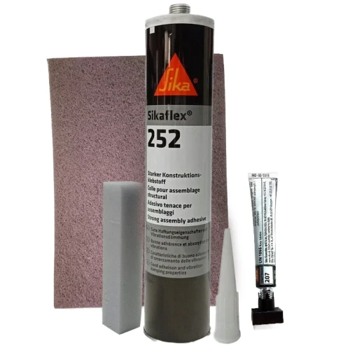 Przejdź do produktu Zestaw do klejenia z klejem Sikaflex-252